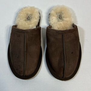 UGG Men's Scuff Suede‎ Slipper in Brown Suede Mens Size 8